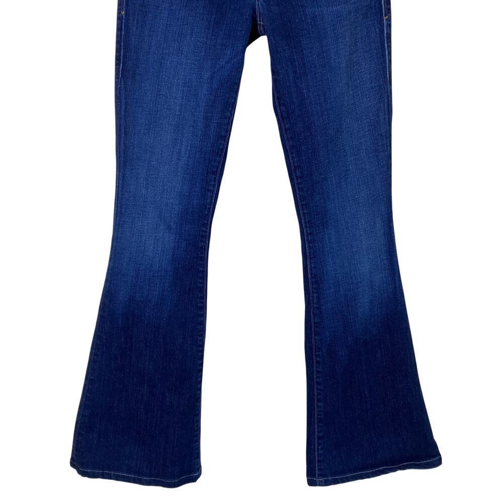 Sinclair MFGRP ‘Ellis’ Low Rise Flared Jeans Dark Wash Sz 27 Y2K USA Made - Picture 3 of 16